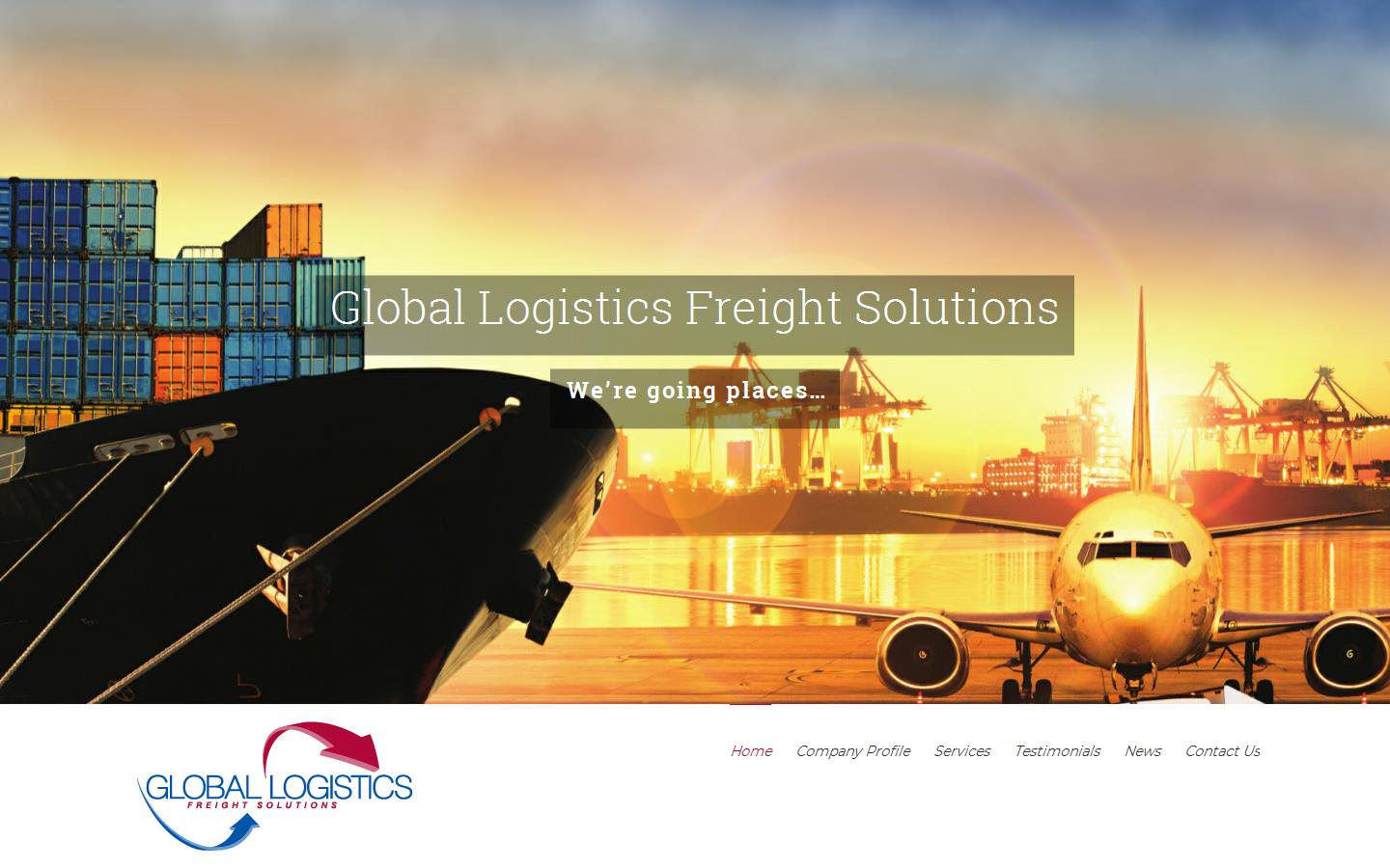 Global Logistics Freight Solutions Ltd Website