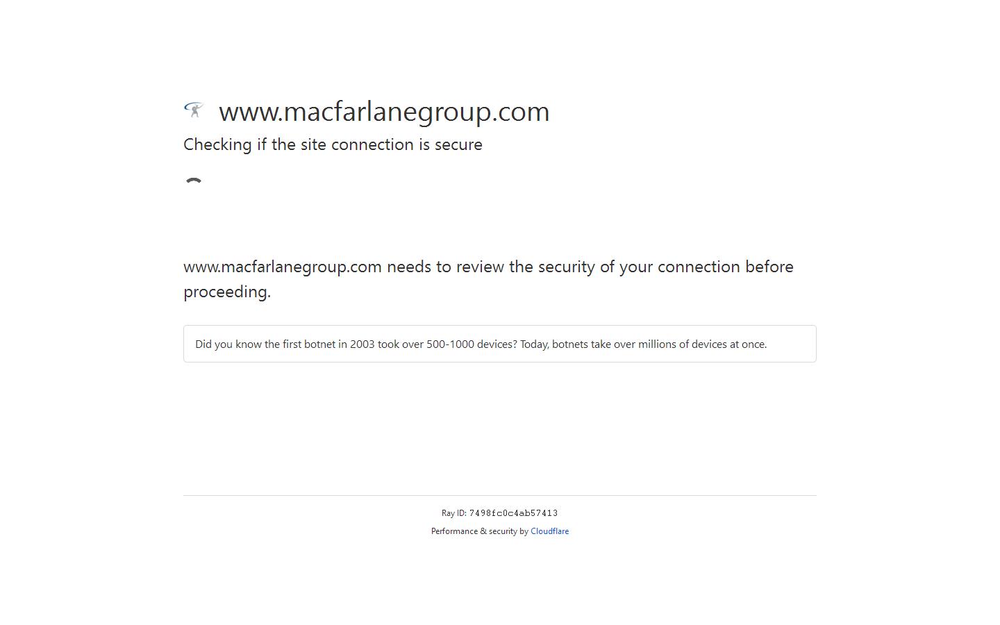 Macfarlane Group Website