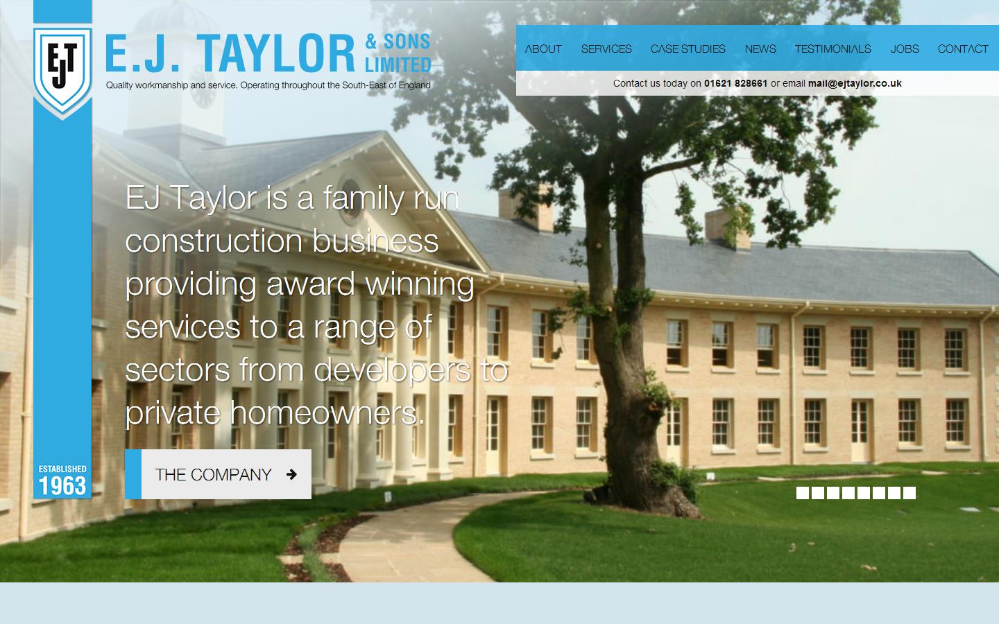 E J Taylor & Sons Ltd Website
