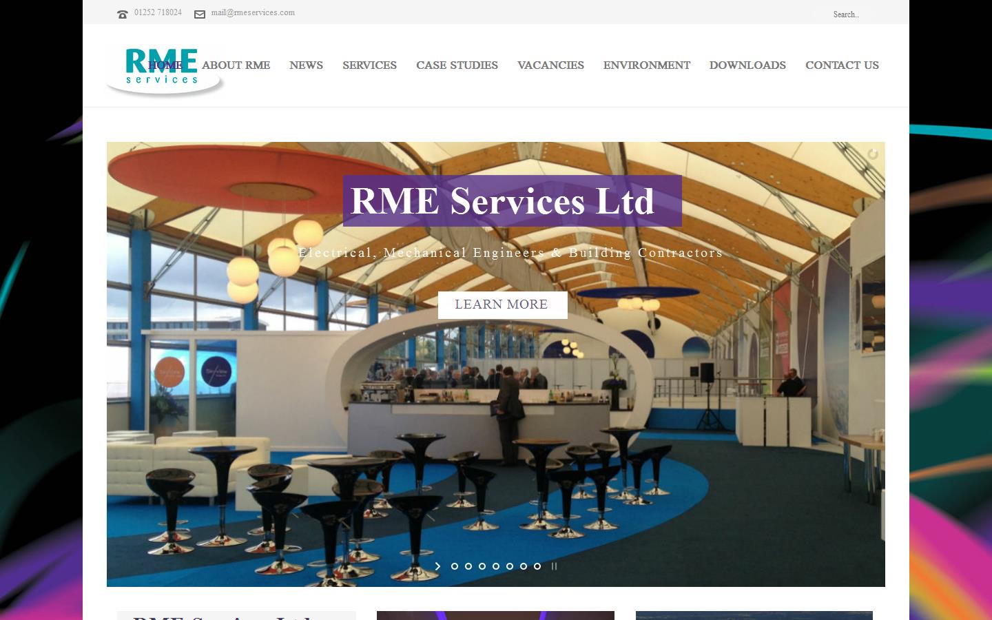 R M E Services Ltd Website