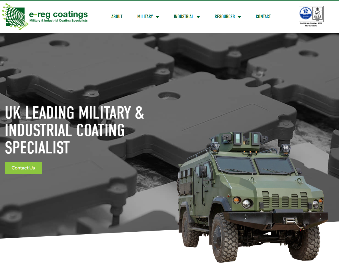 E-reg Coatings Website