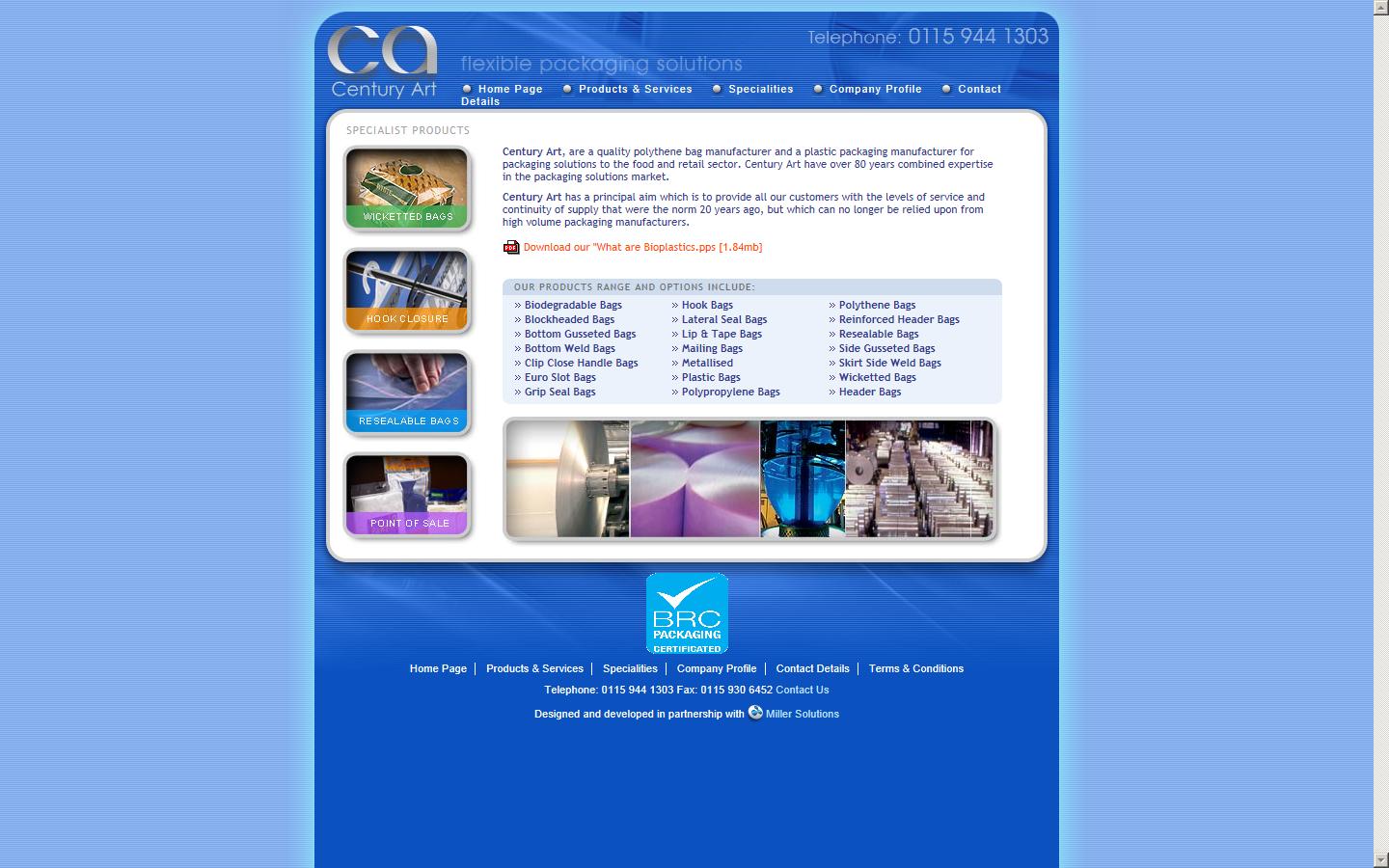 Century Art Ltd Website