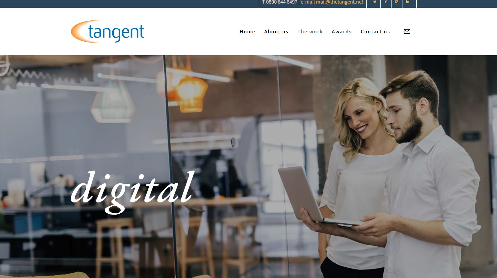 Tangent Partnership Ltd Website