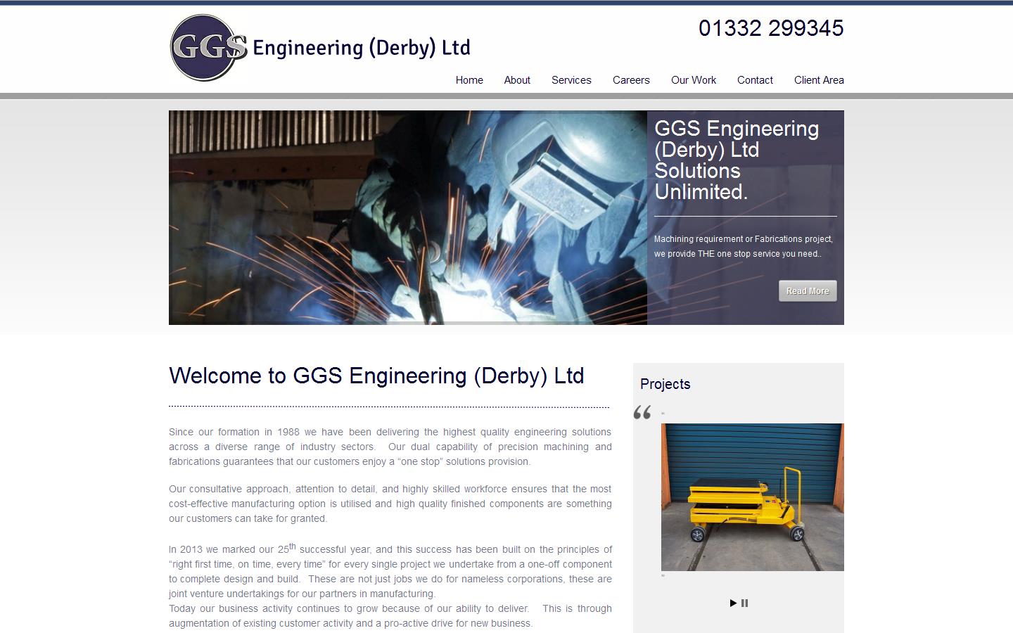G G S Engineering Derby Ltd Website