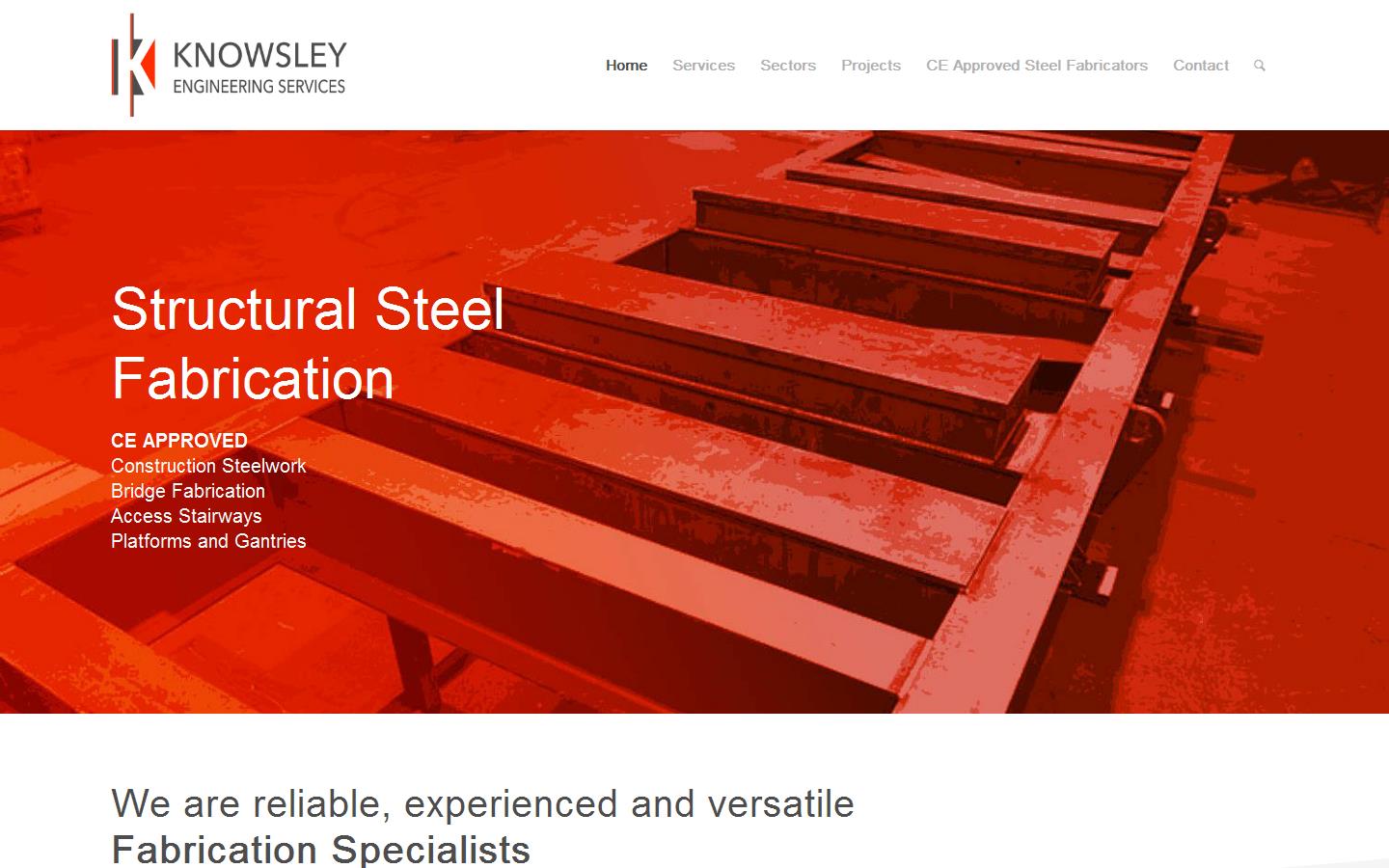Knowsley Engineering Services Ltd Website