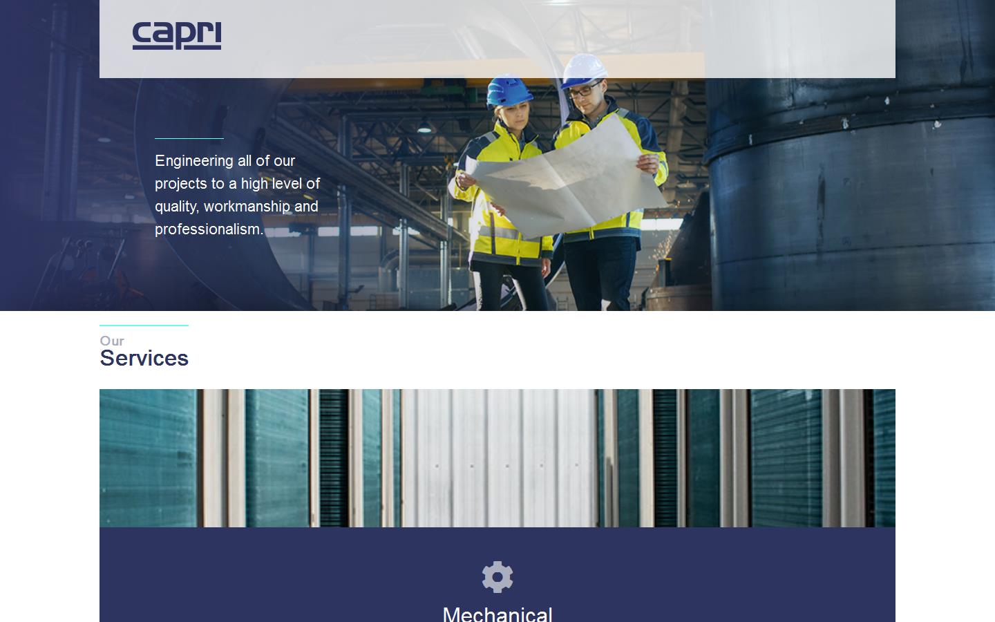 Capri Mechanical Services Ltd Website
