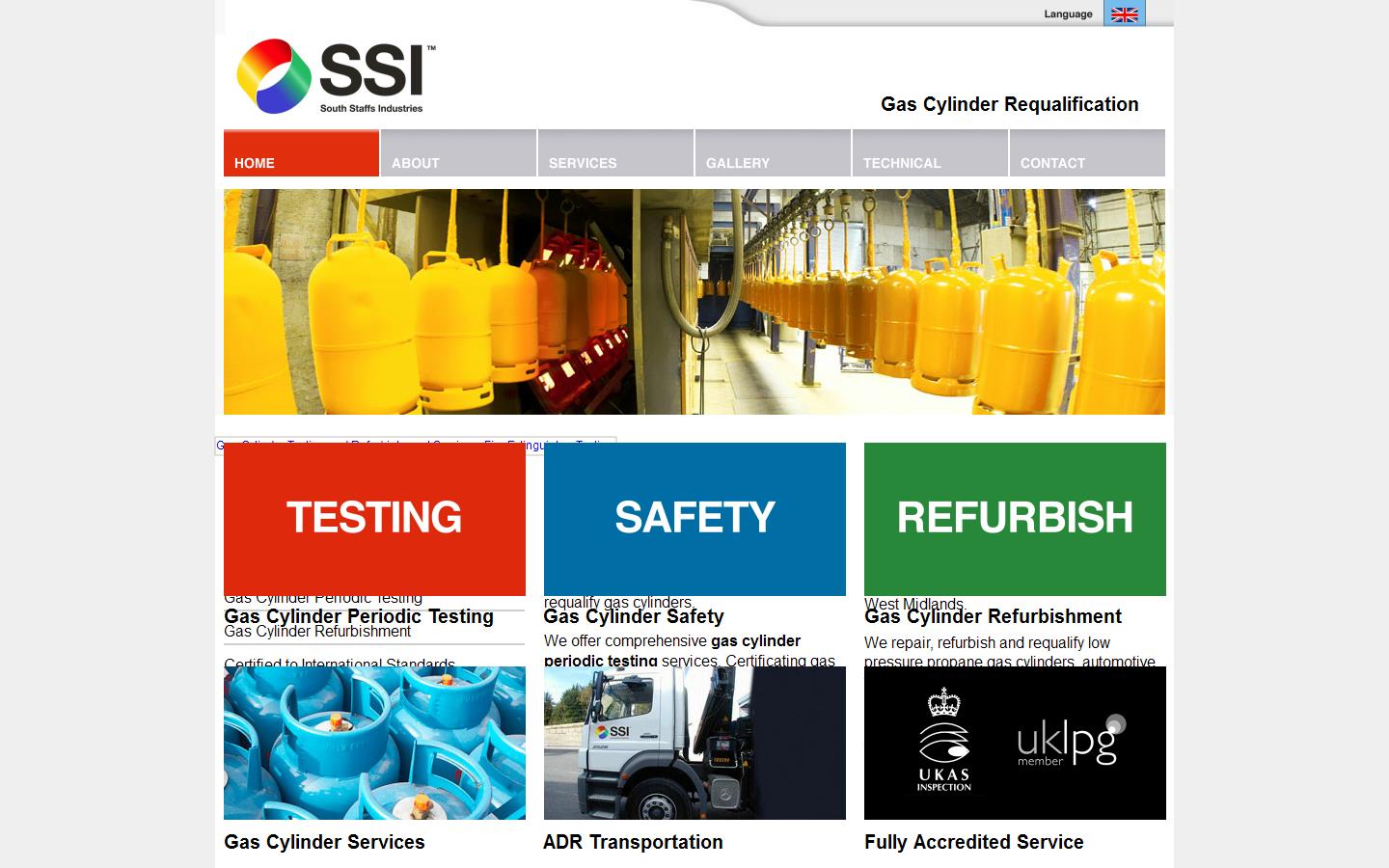 South Staffs Industries Website