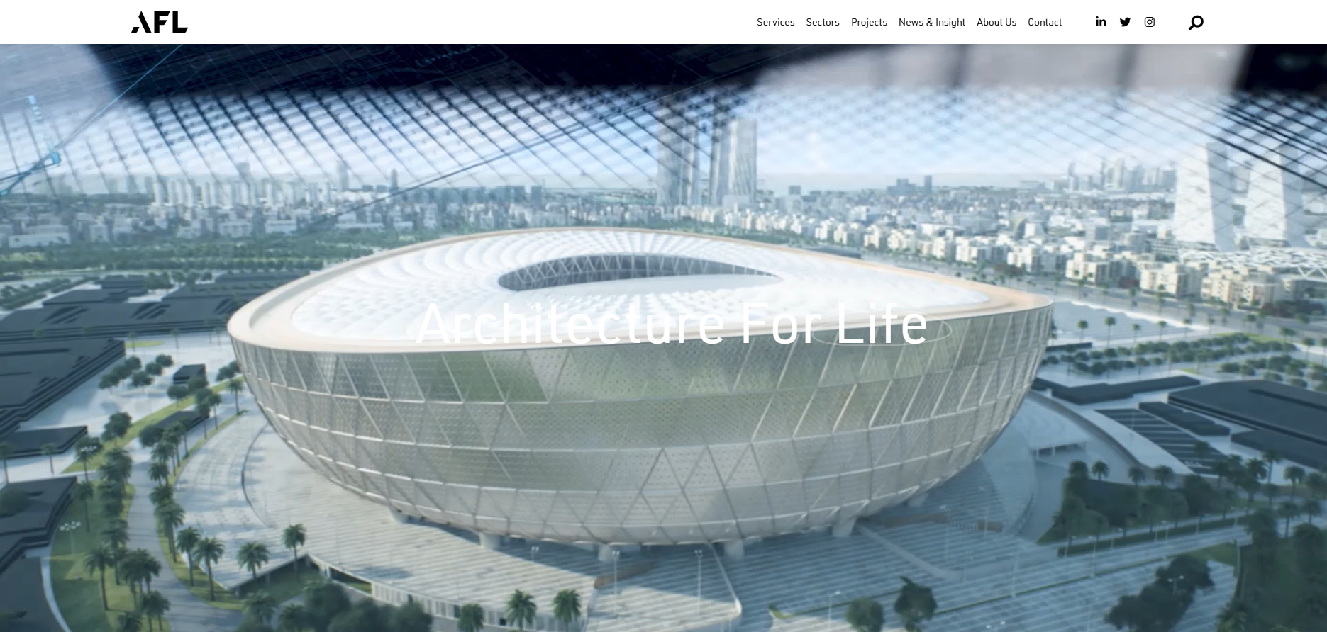 A F L Architects Website