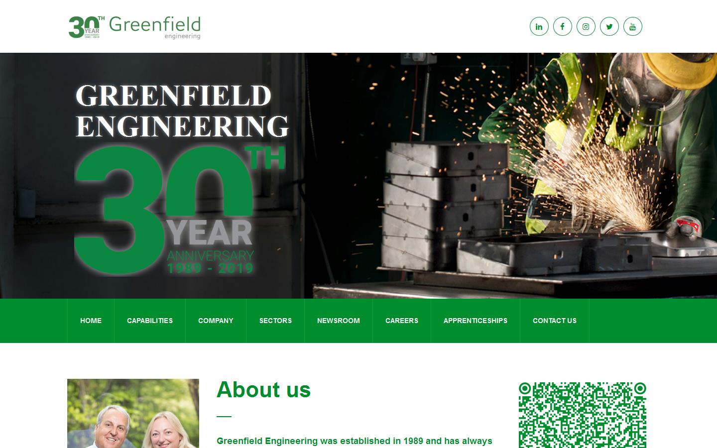 Greenfield Engineering Website