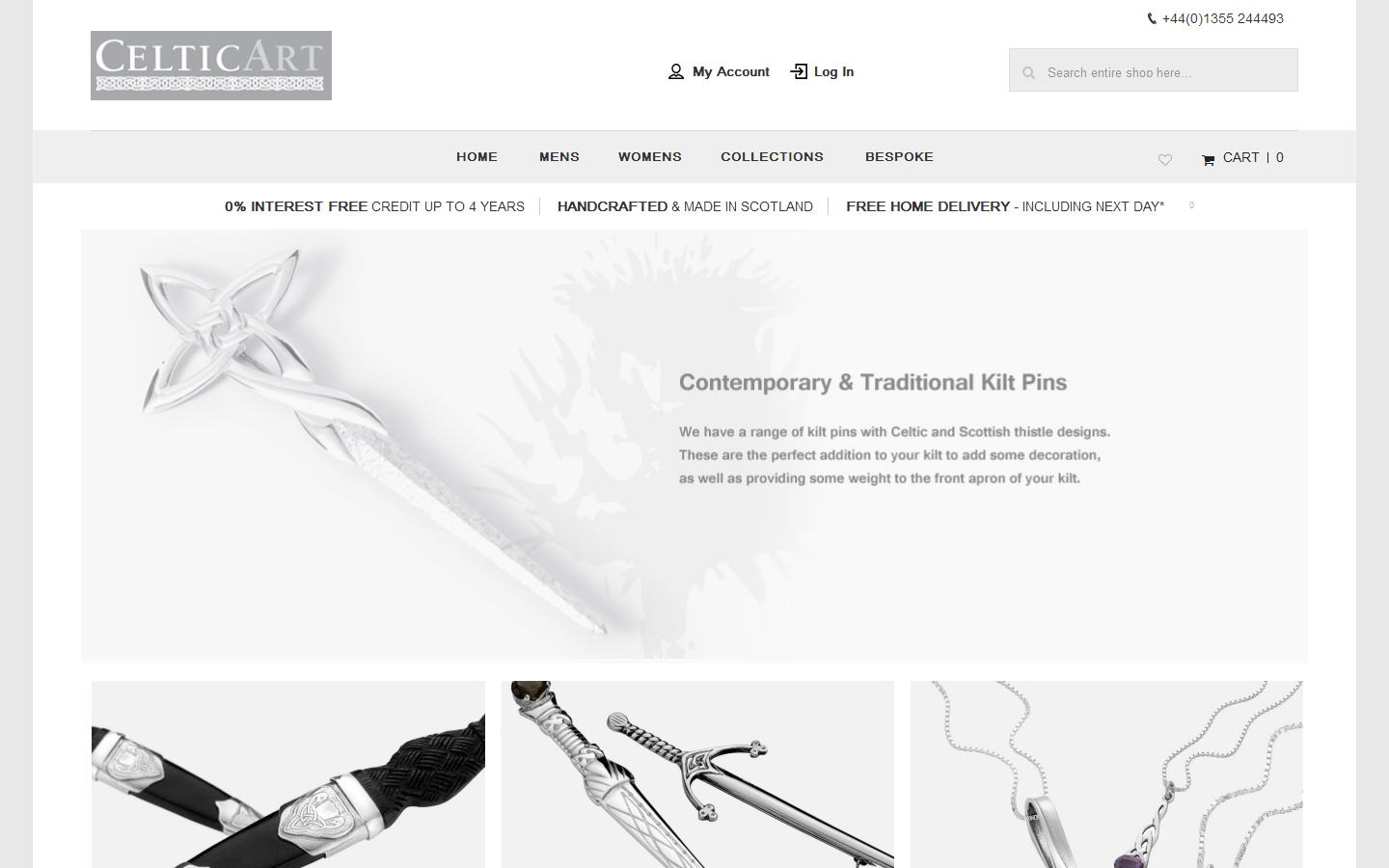 Celtic Art Ltd Website