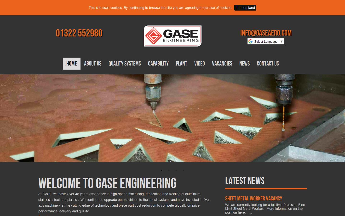 Gase Marine & General Website
