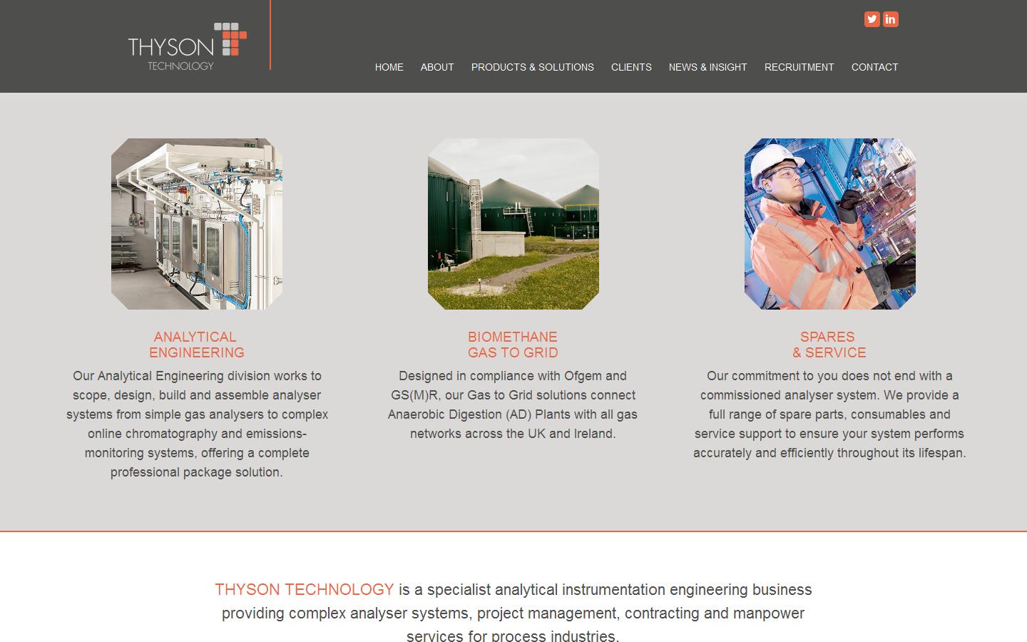 Thyson Technology Website