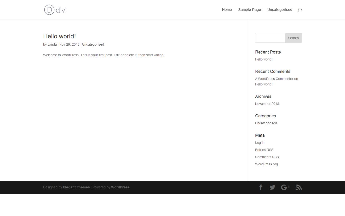 Derek Anthony Ltd Website