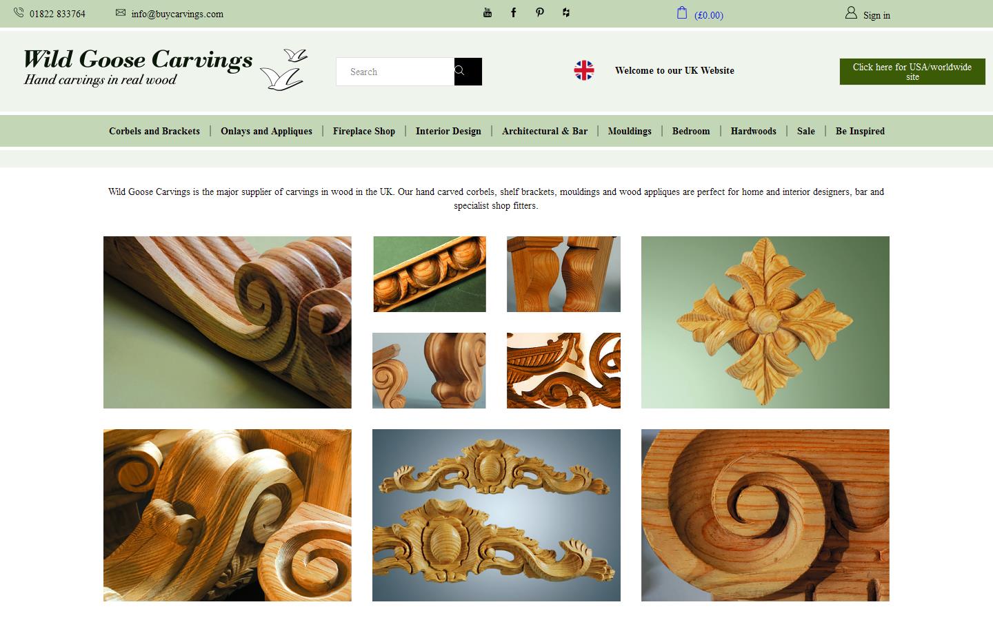 Wild Goose Carvings Website