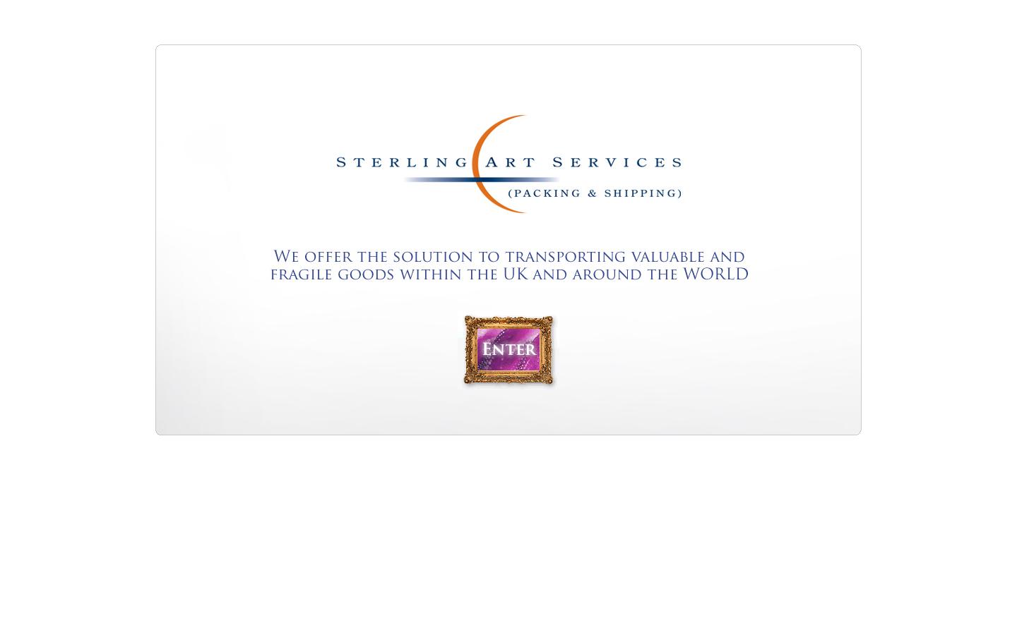 Sterling Art Services Website