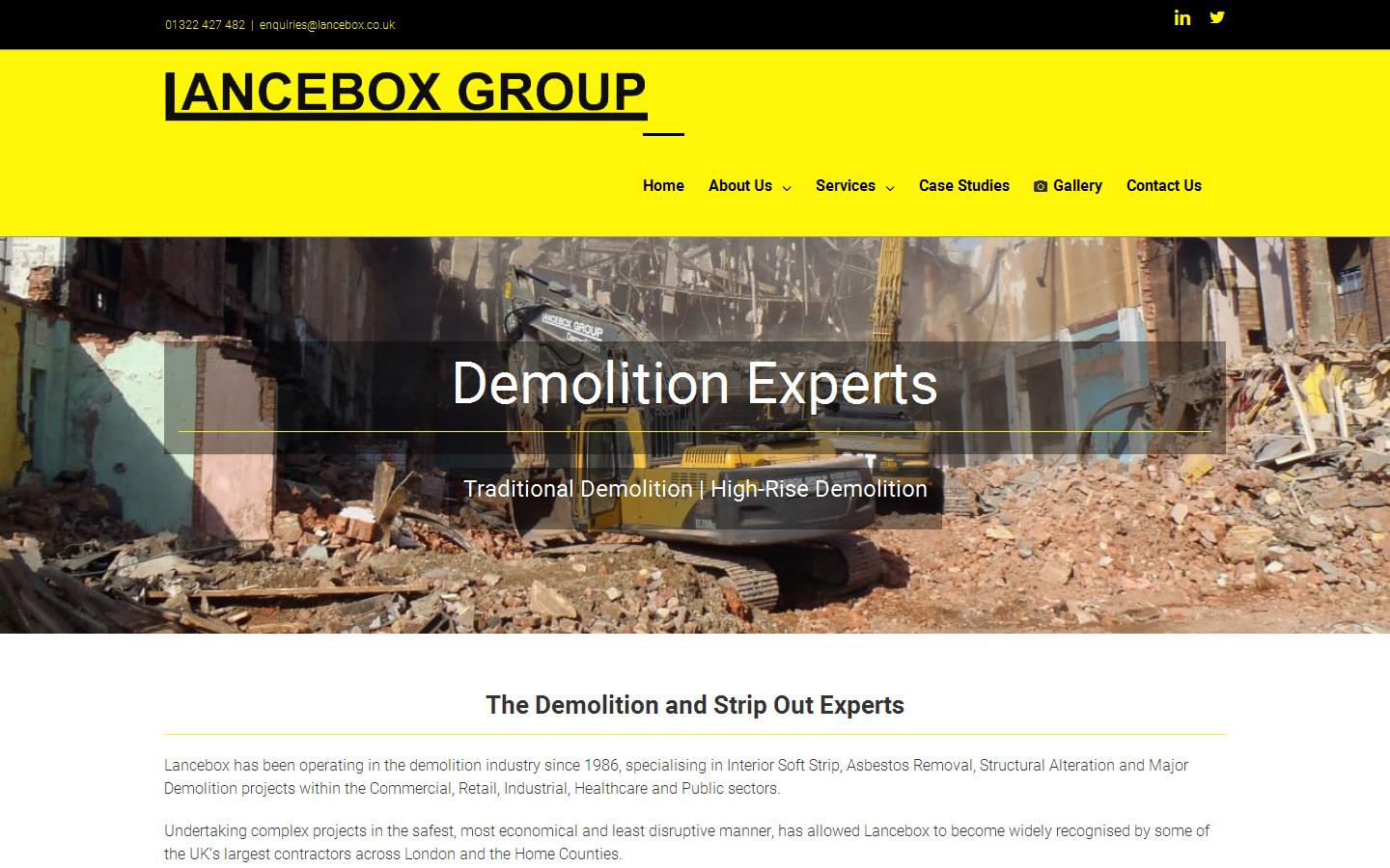 Lancebox Website