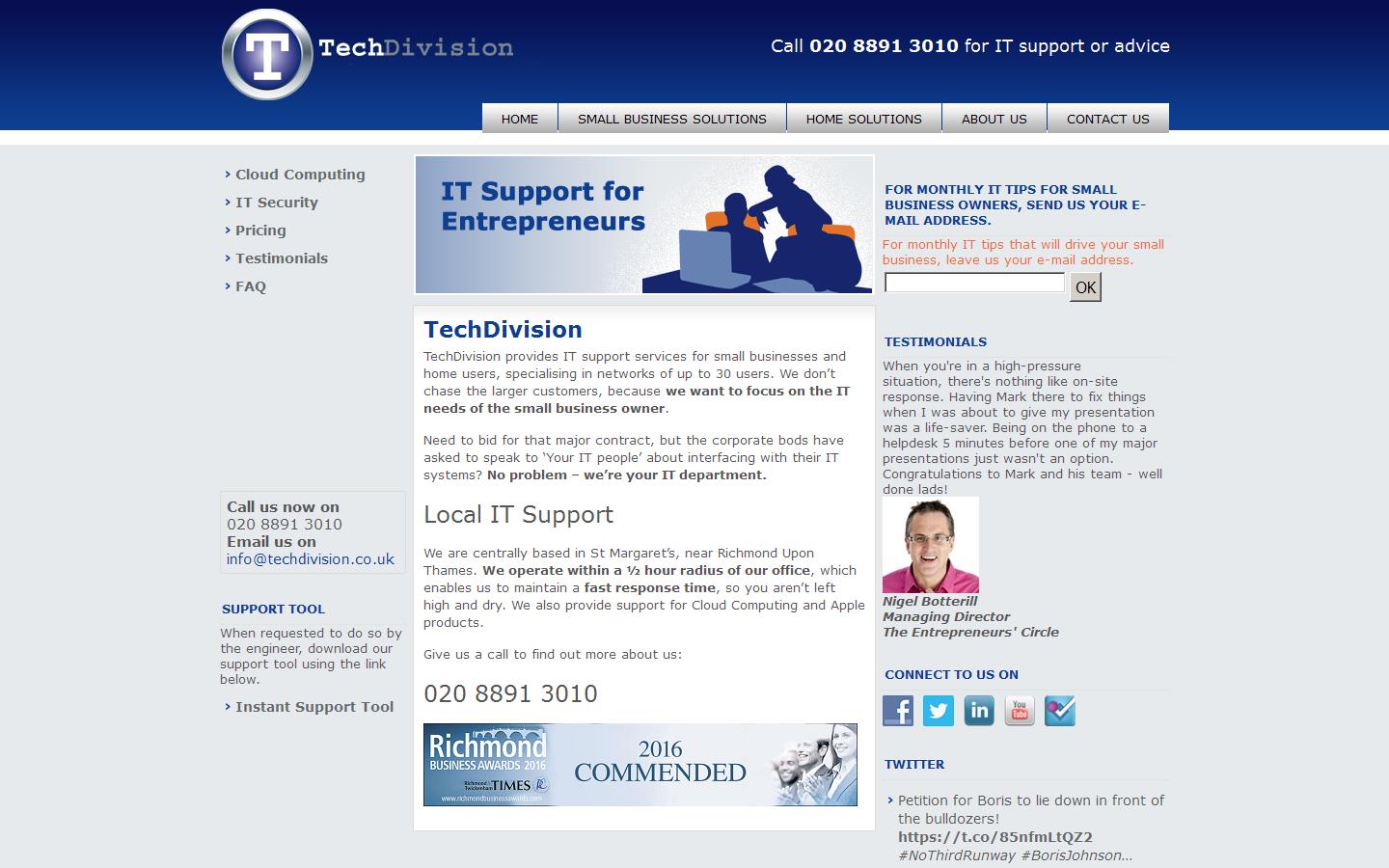 Techdivision Website