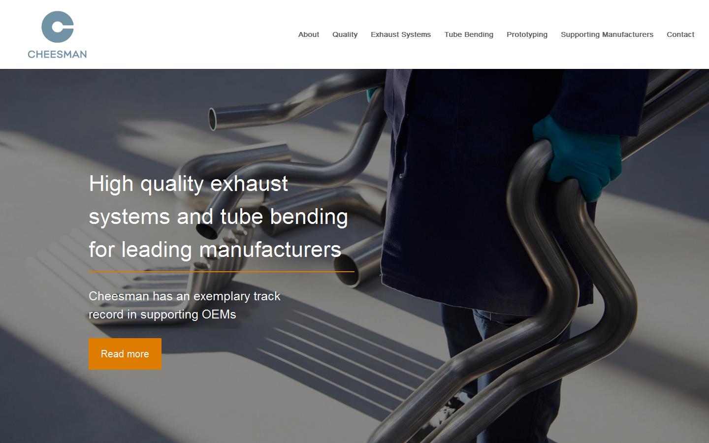 Cheesman Products Automotive Ltd Website