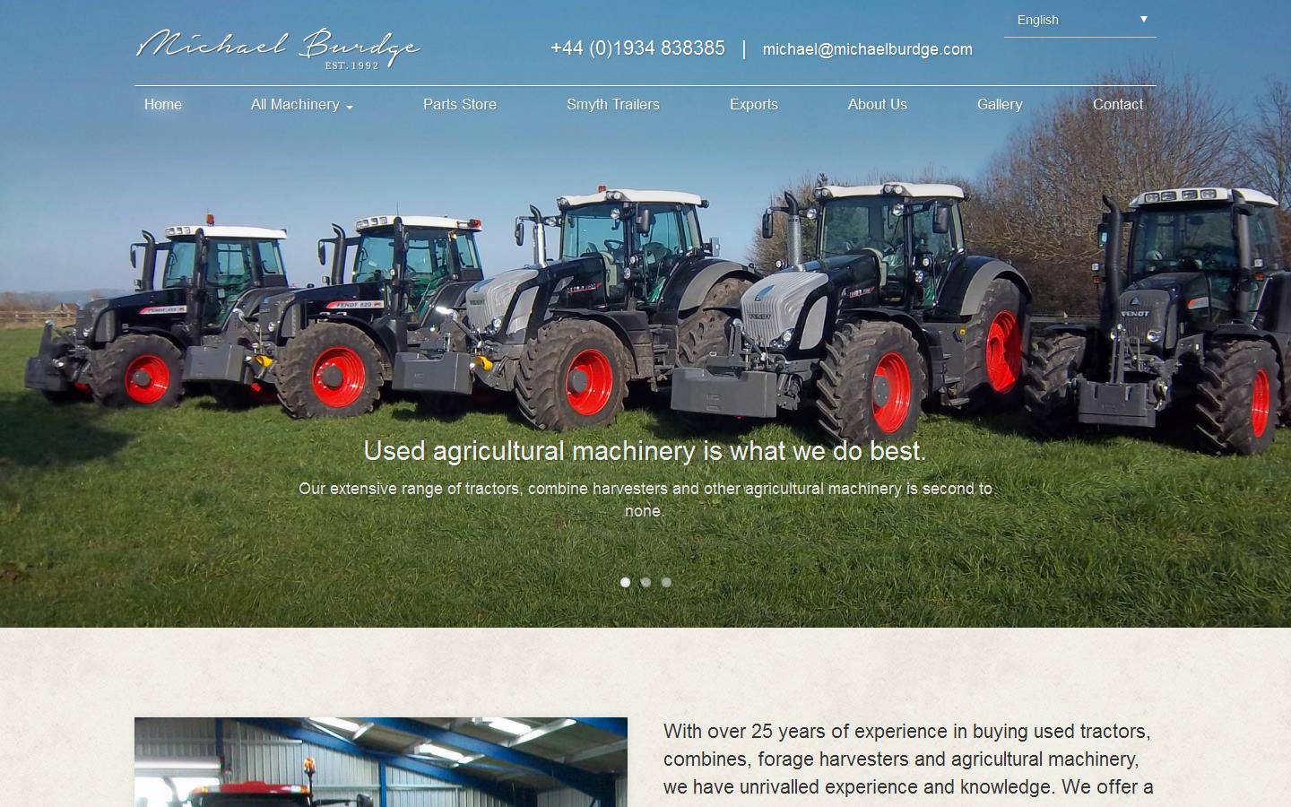 Michael Burdge Ltd Website