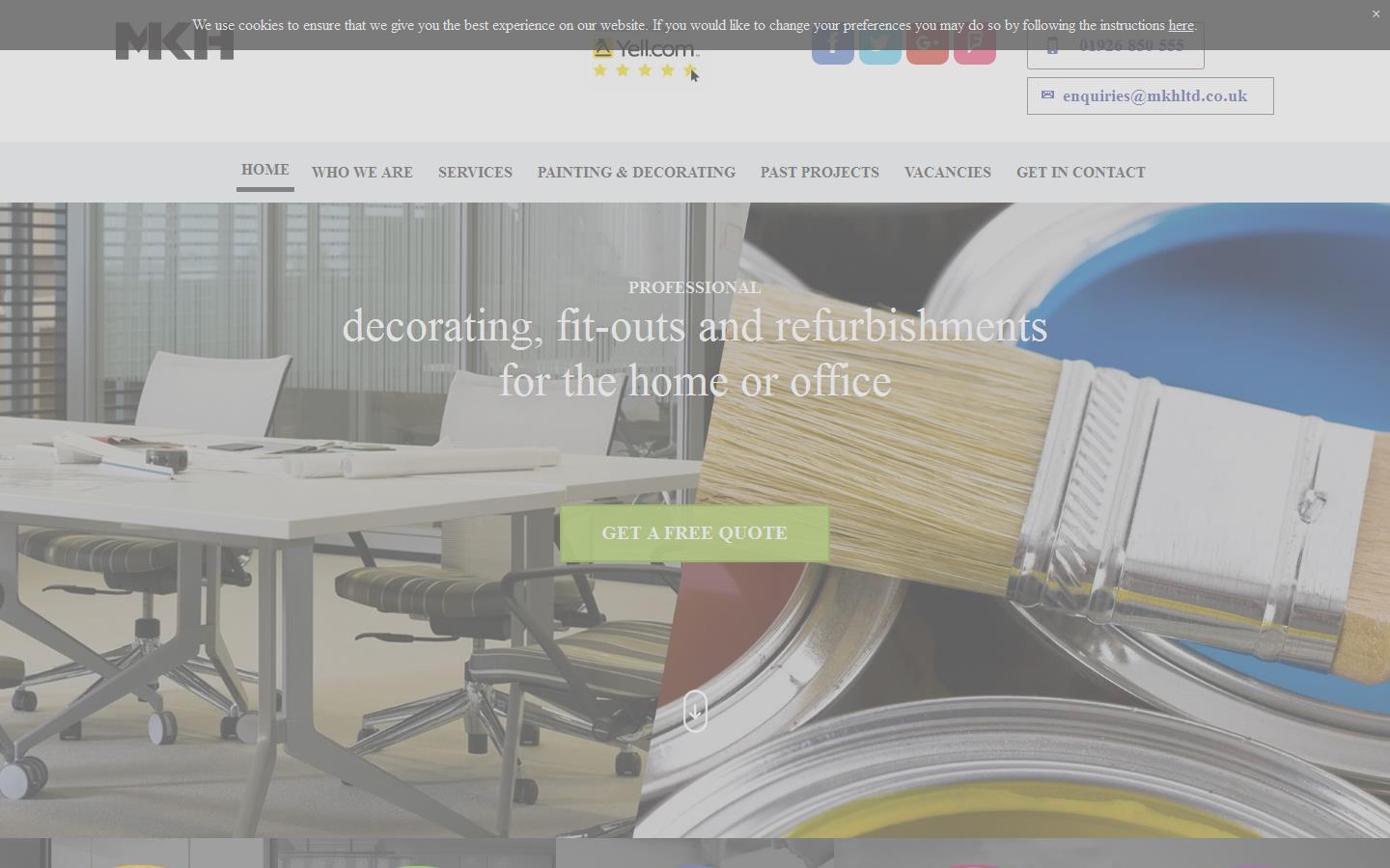 M K H Ltd Website