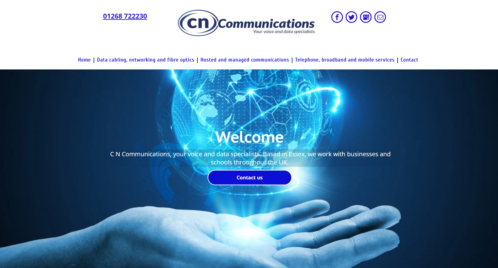 C N Communications Website