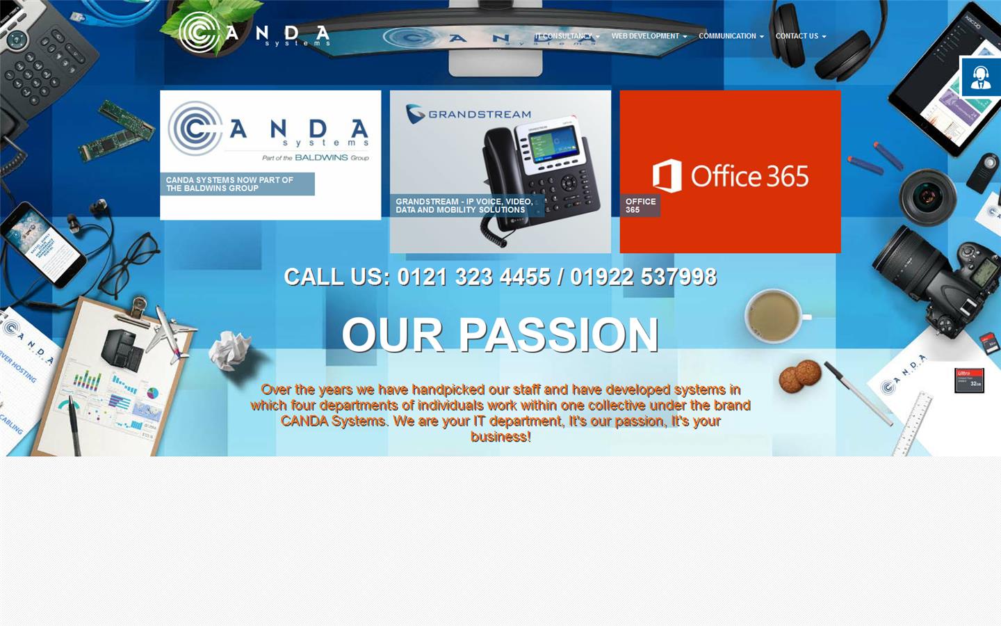 Canda Systems Website