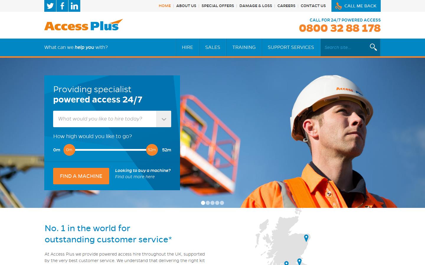 Access Plus Scotland Ltd Website
