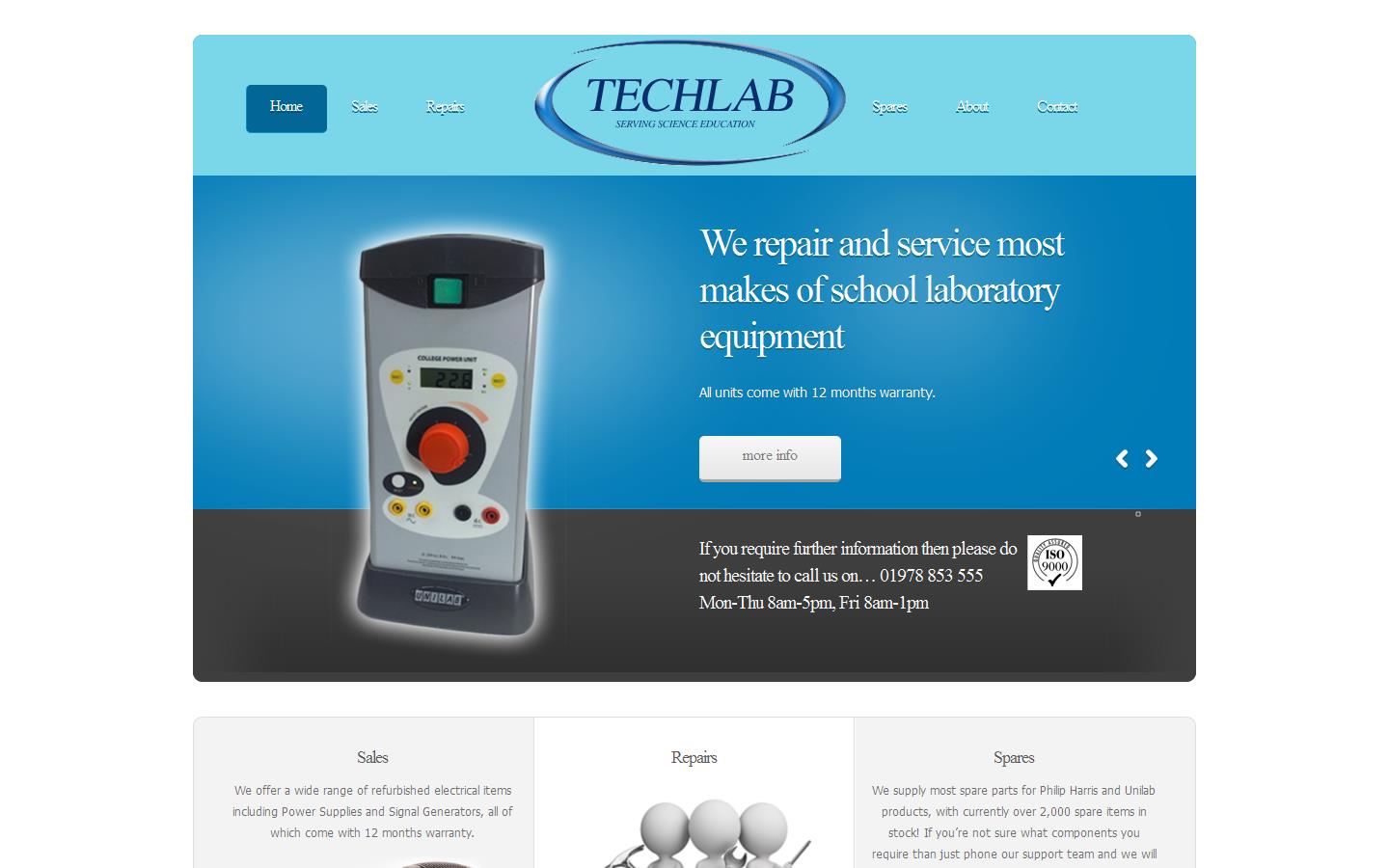 Techlab Services Website