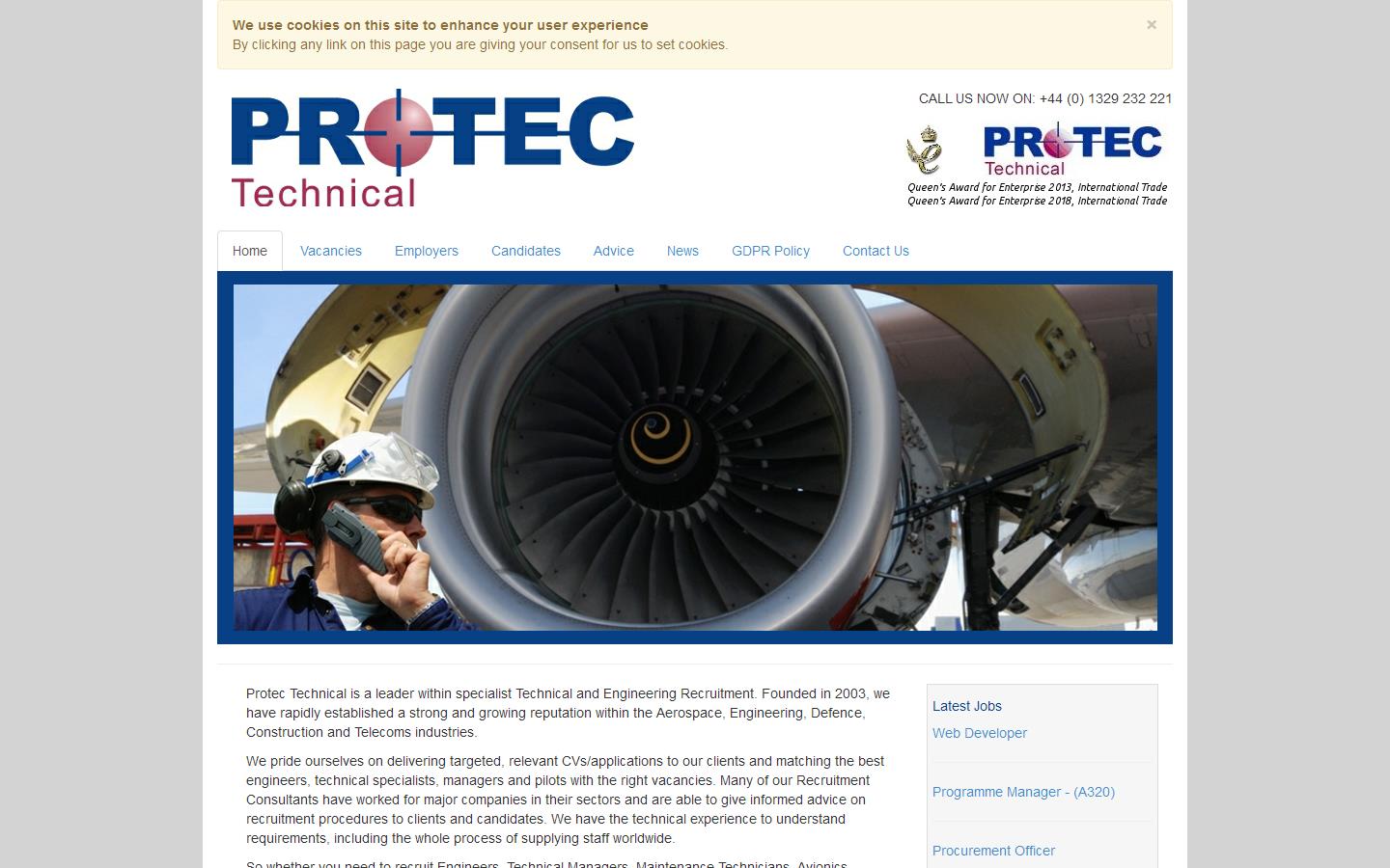 Protec Technical Website