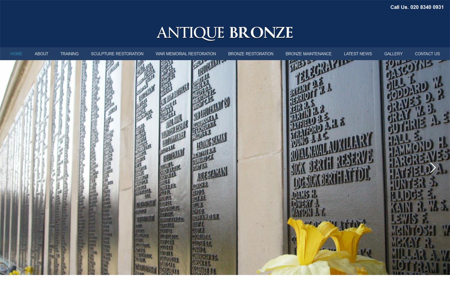 Antique Bronze Ltd Website