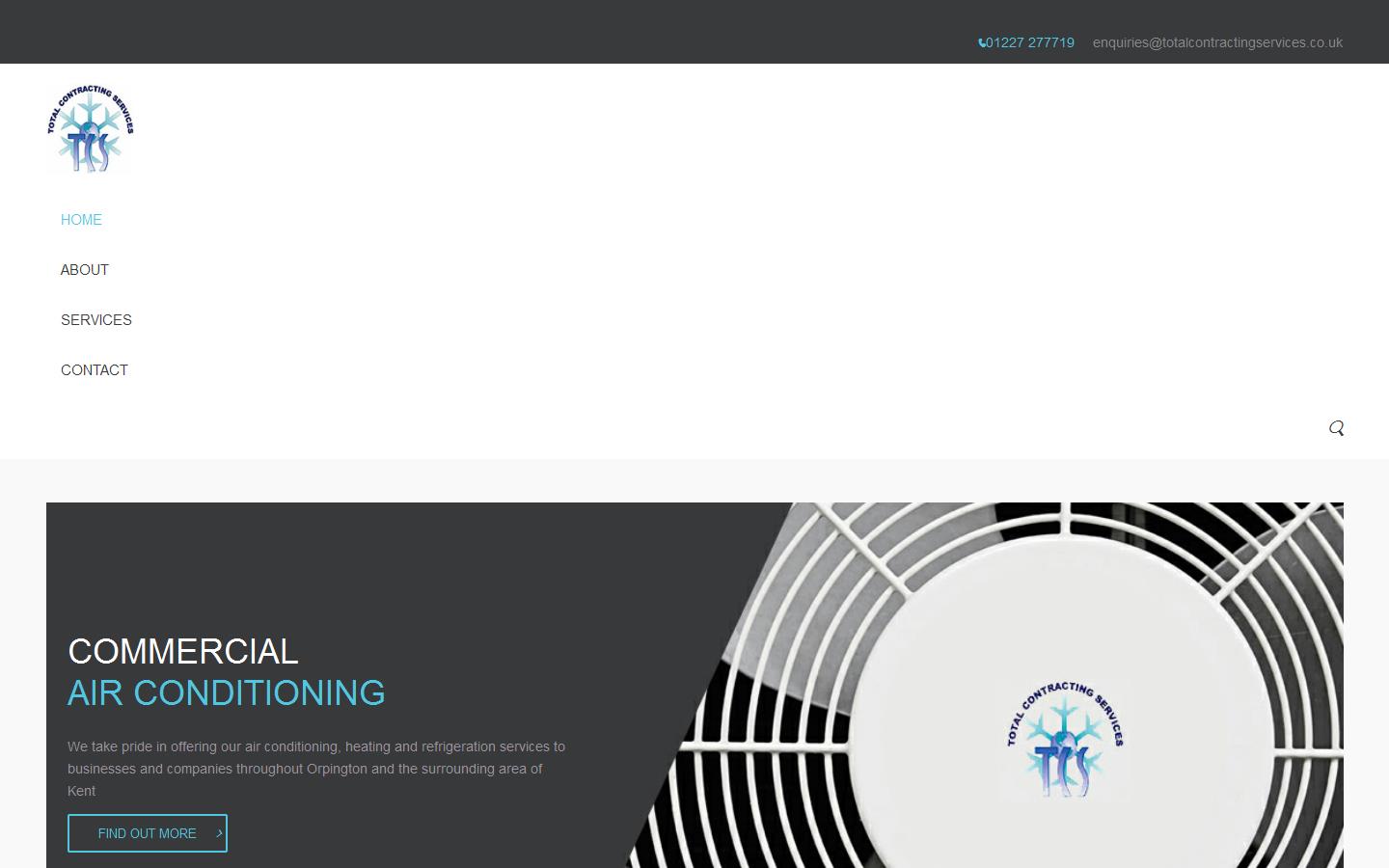 Total Contracting Services Website