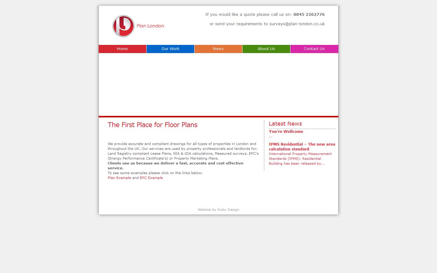 Plan London Website