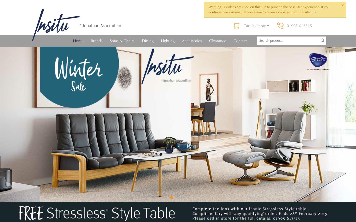 Insitu Furniture Website