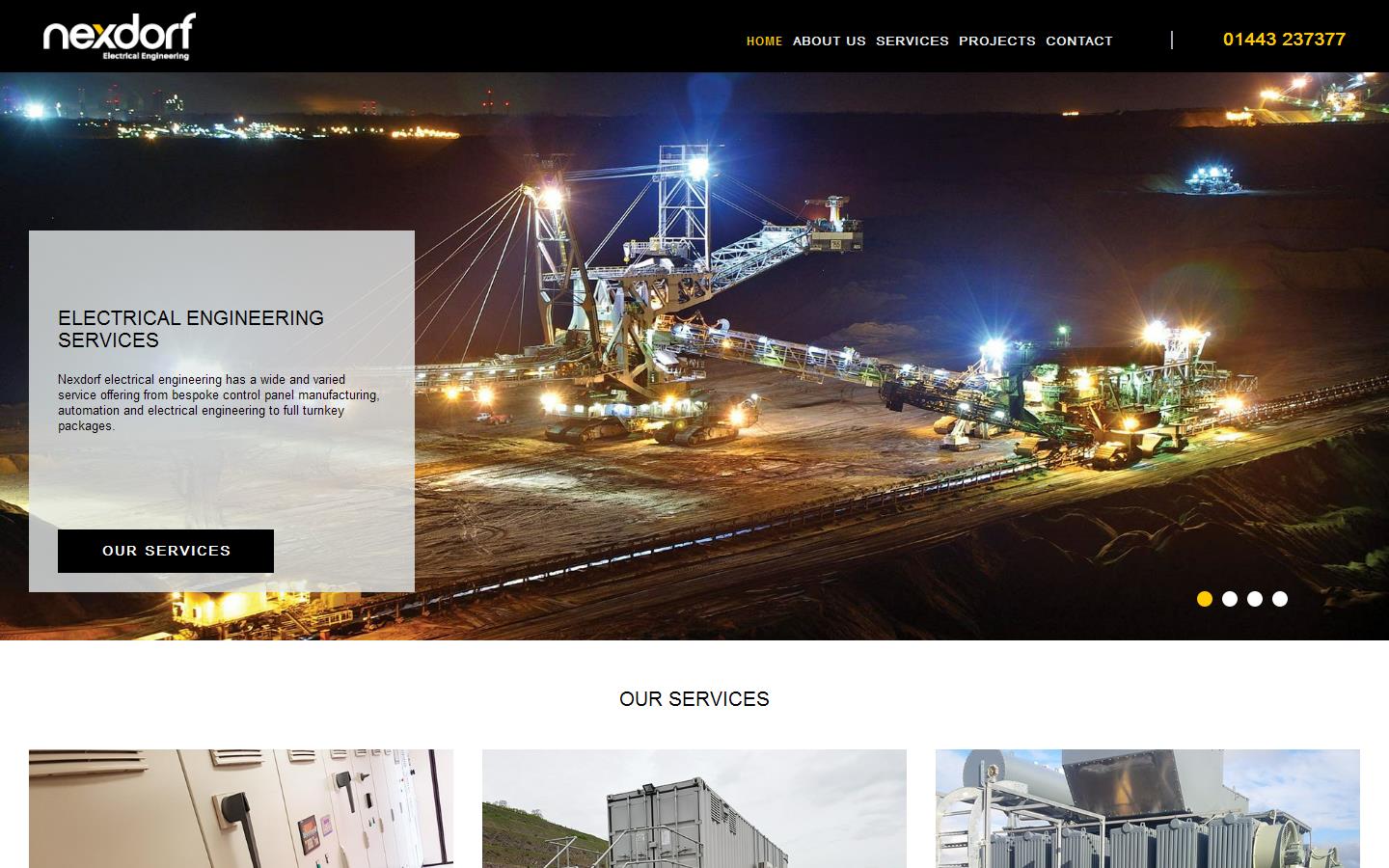 Nexdorf Electrical Ltd Website