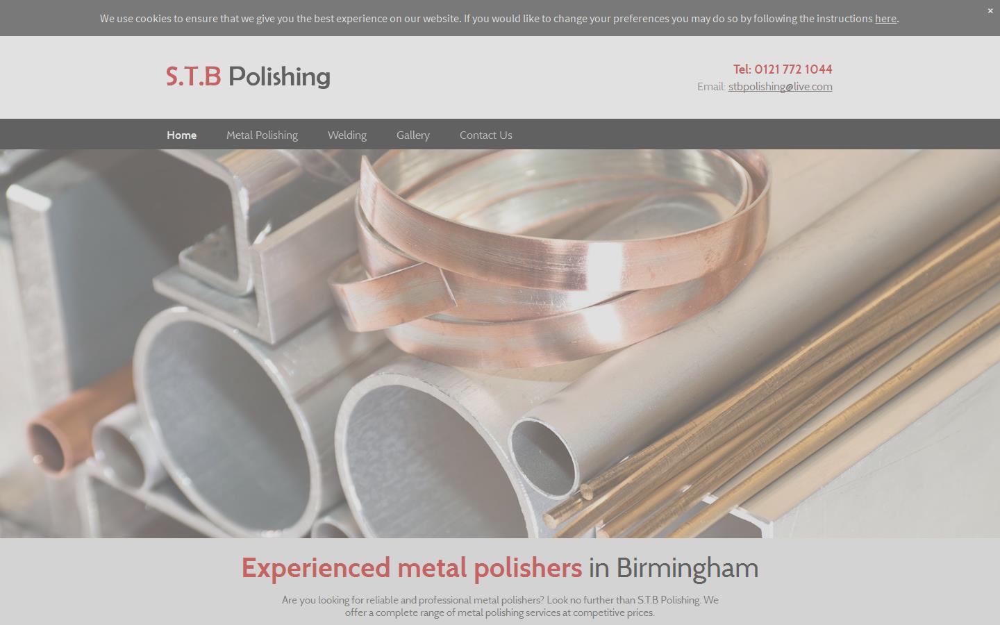 S T B Polishing Website