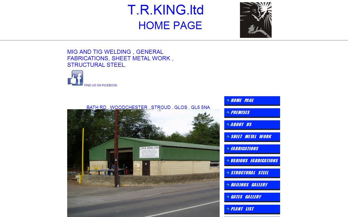 T R King Ltd Website