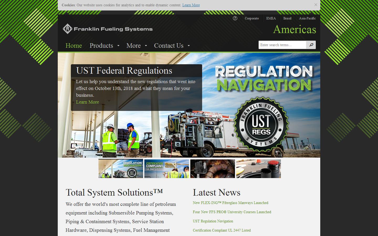 Franklin Fueling Systems Ltd Website