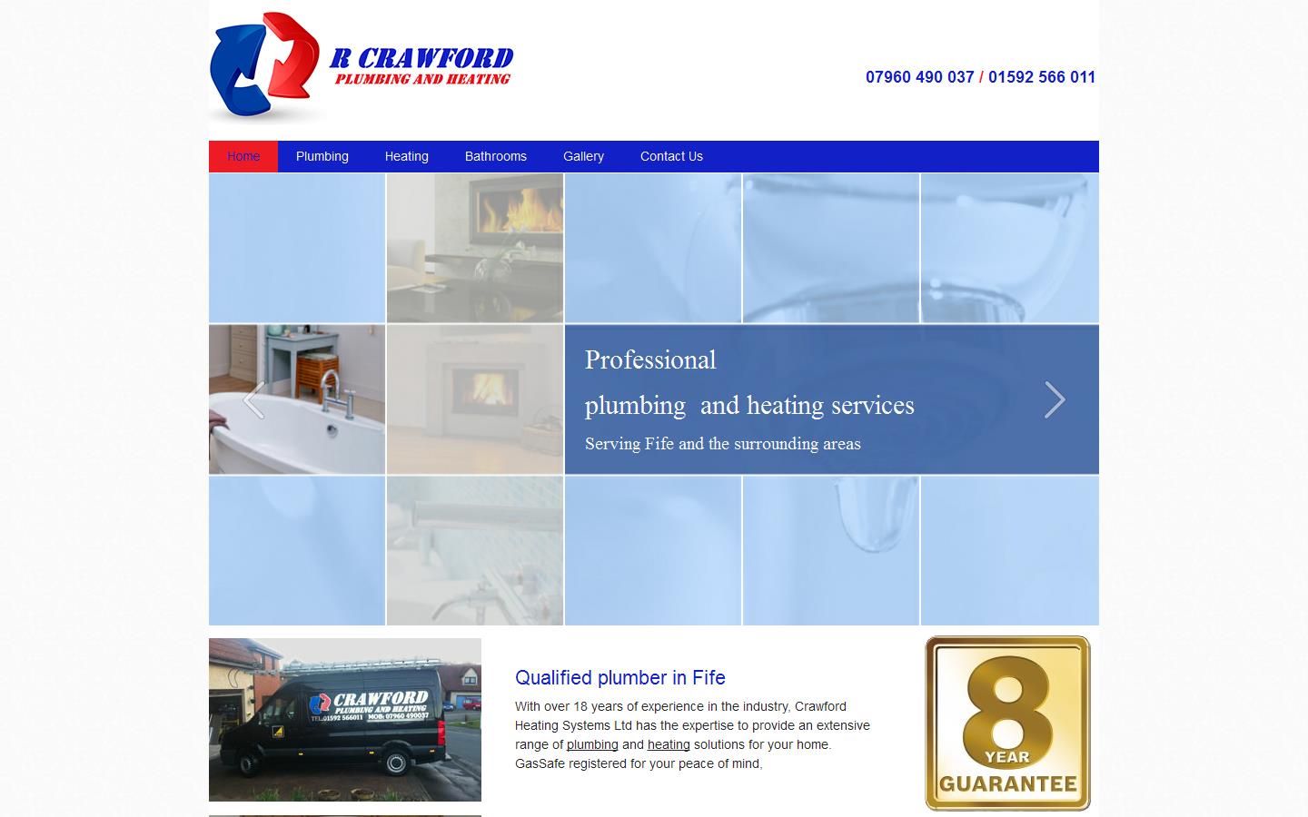 Crawford Heating Systems Ltd Website