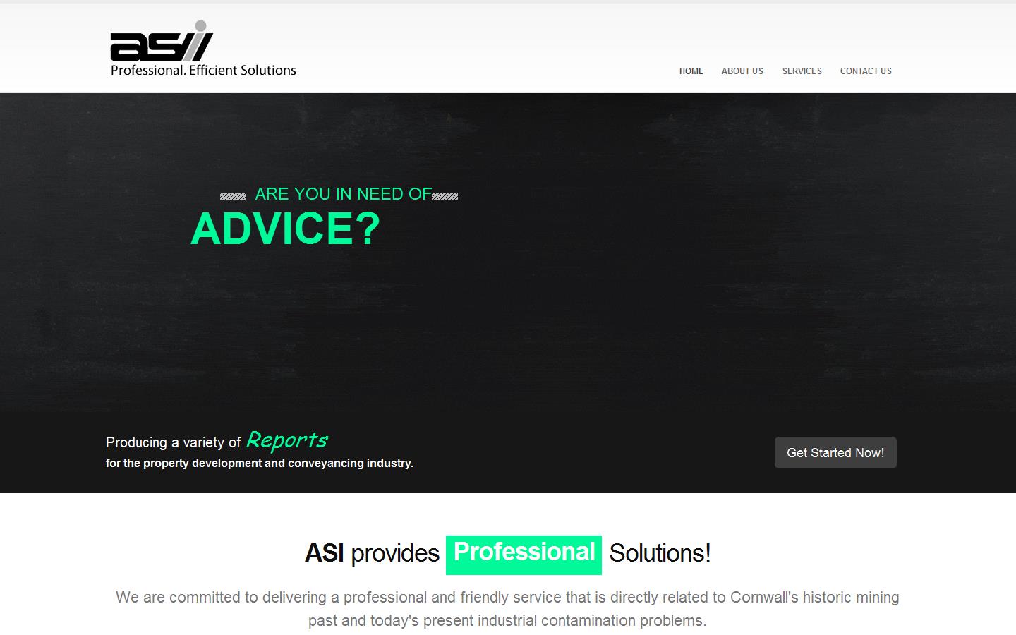 Approved Site Investigations Ltd Website