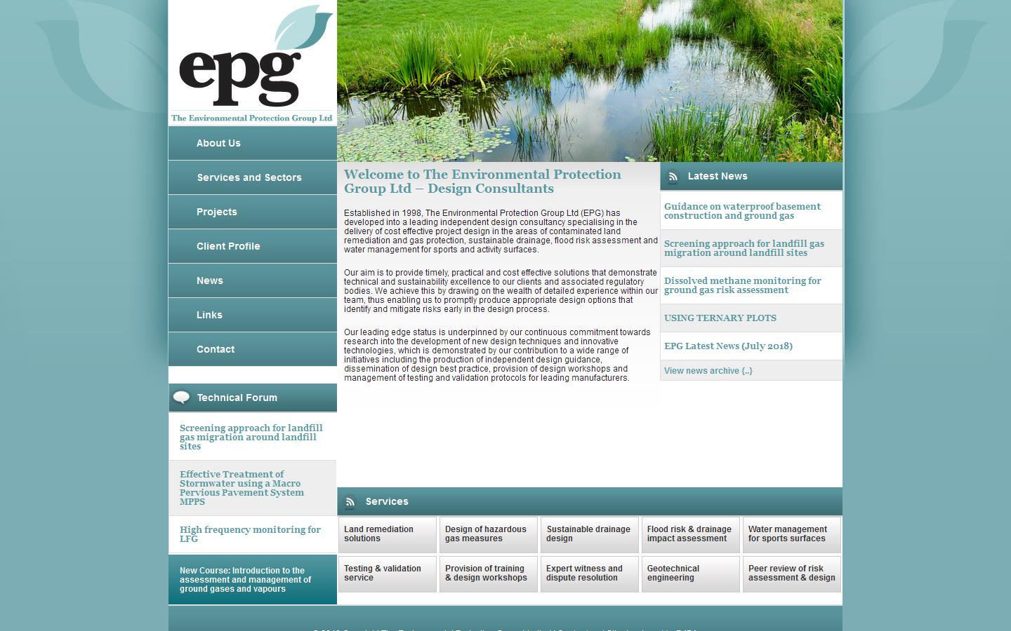 E P G Website