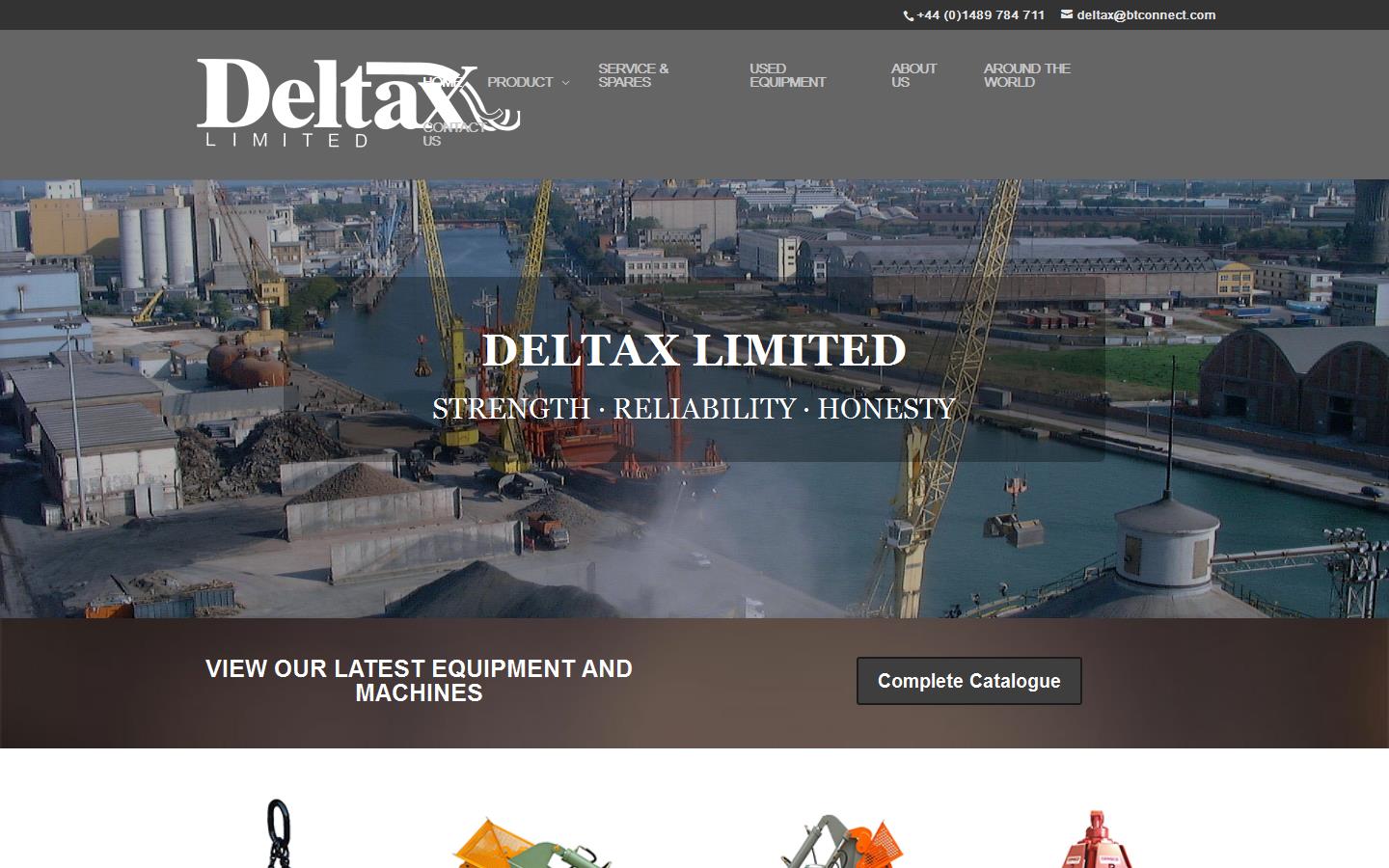 Deltax Ltd Website