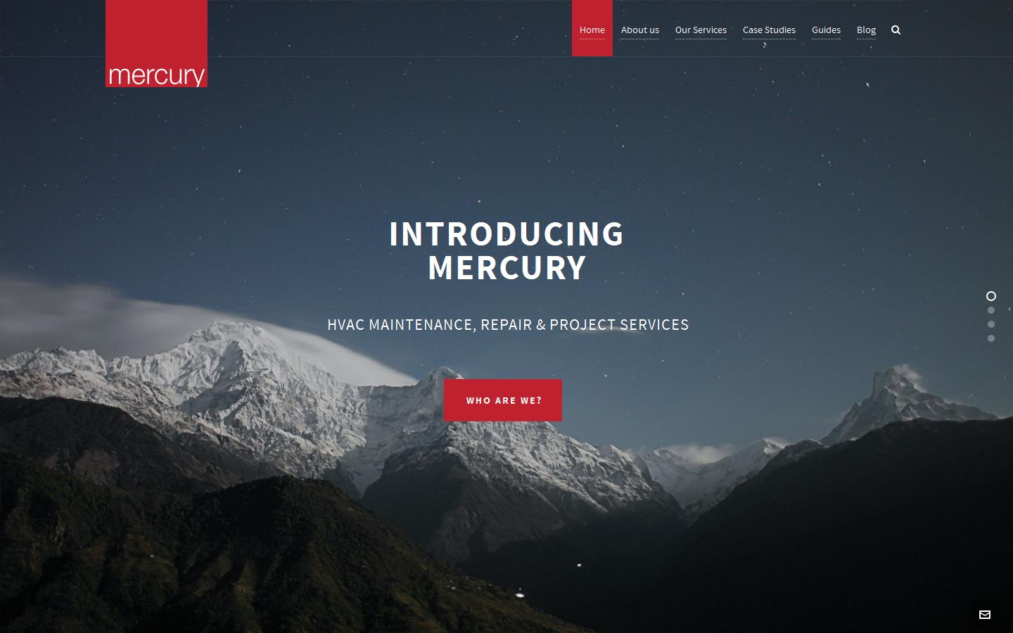 Mercury Climatic Services Ltd Website