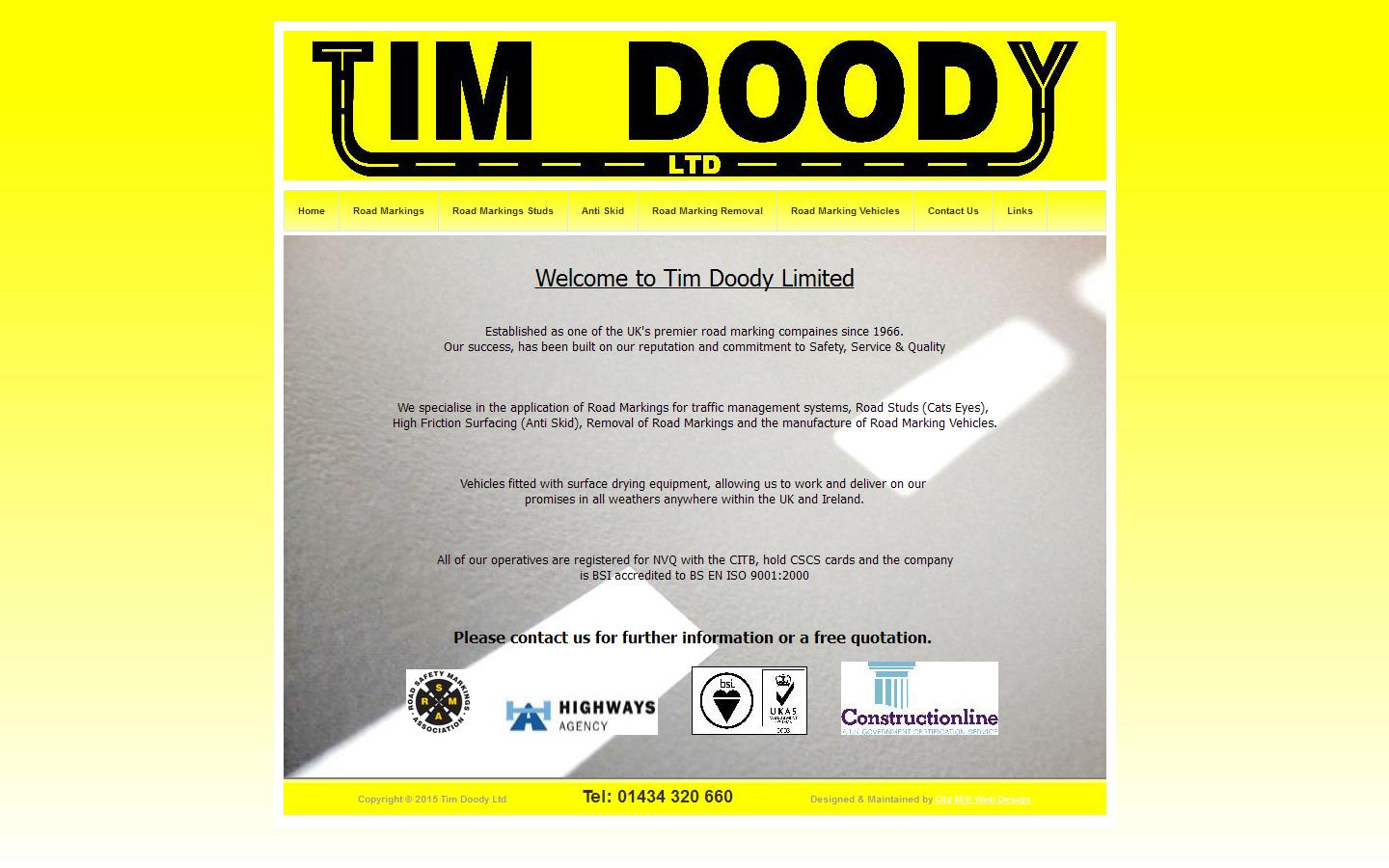 Tim Doody & Co. Ltd Website