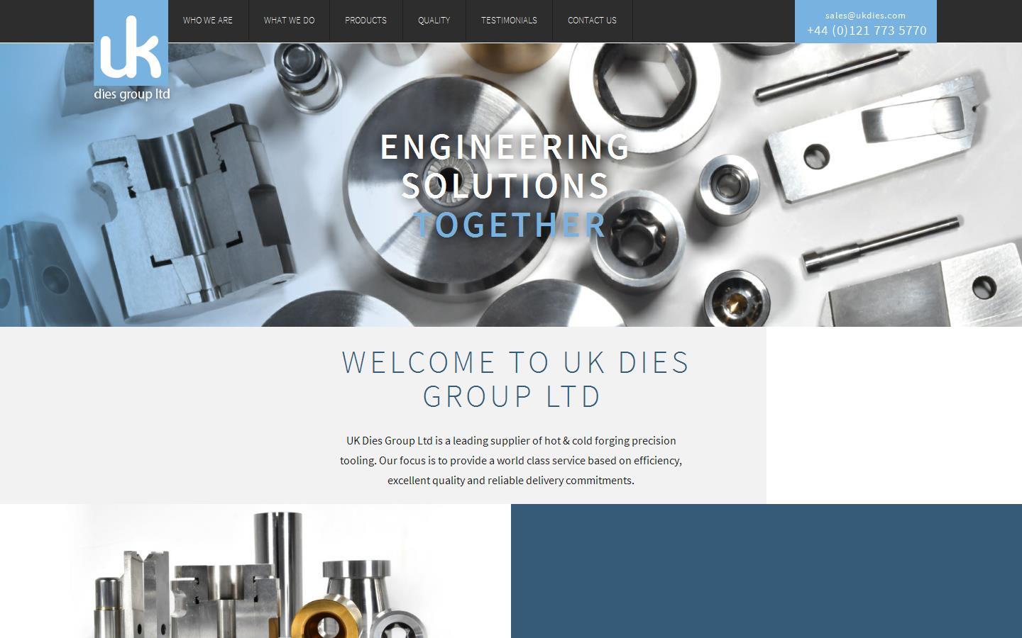 UK Dies Group Ltd Website