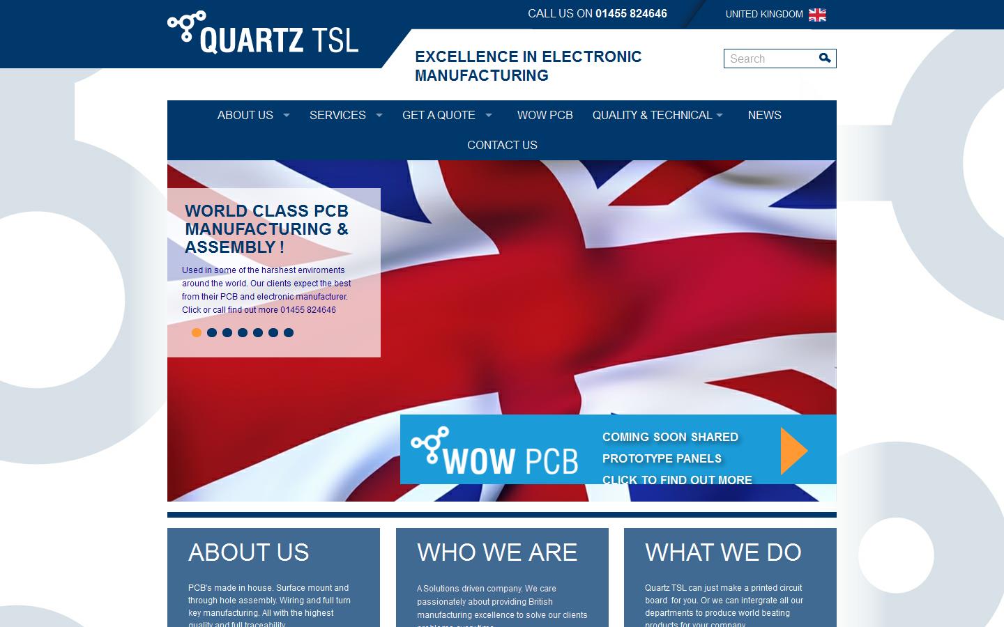 Quartz T S L Website
