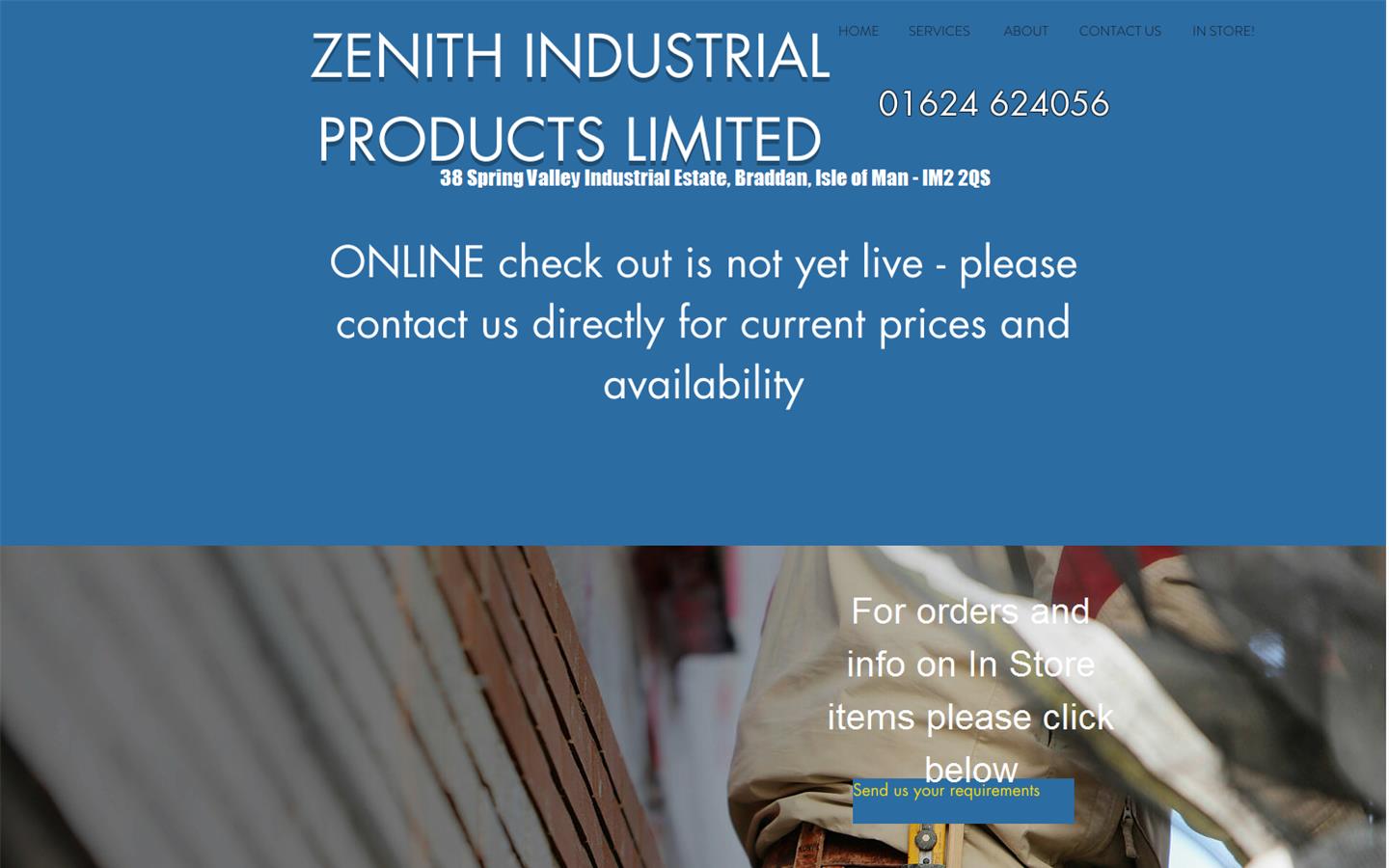 Zenith Industrial Products Website