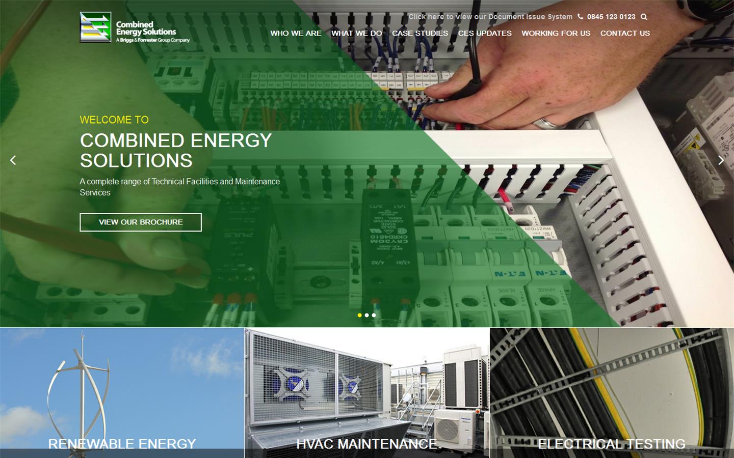 Combined Energy Solutions Website