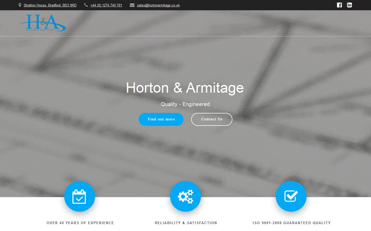 Horton & Armitage Ltd Website