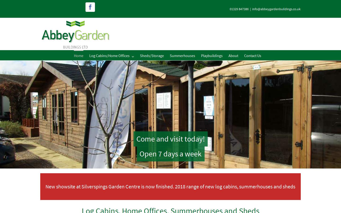 Abbey Garden Buildings Website