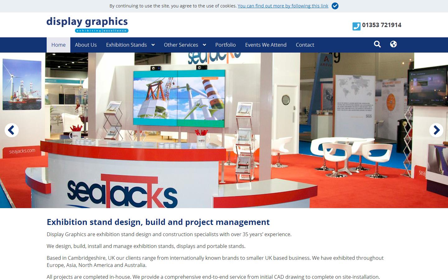 Display Graphics Website